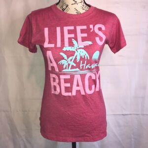 Island girl pink t shirt